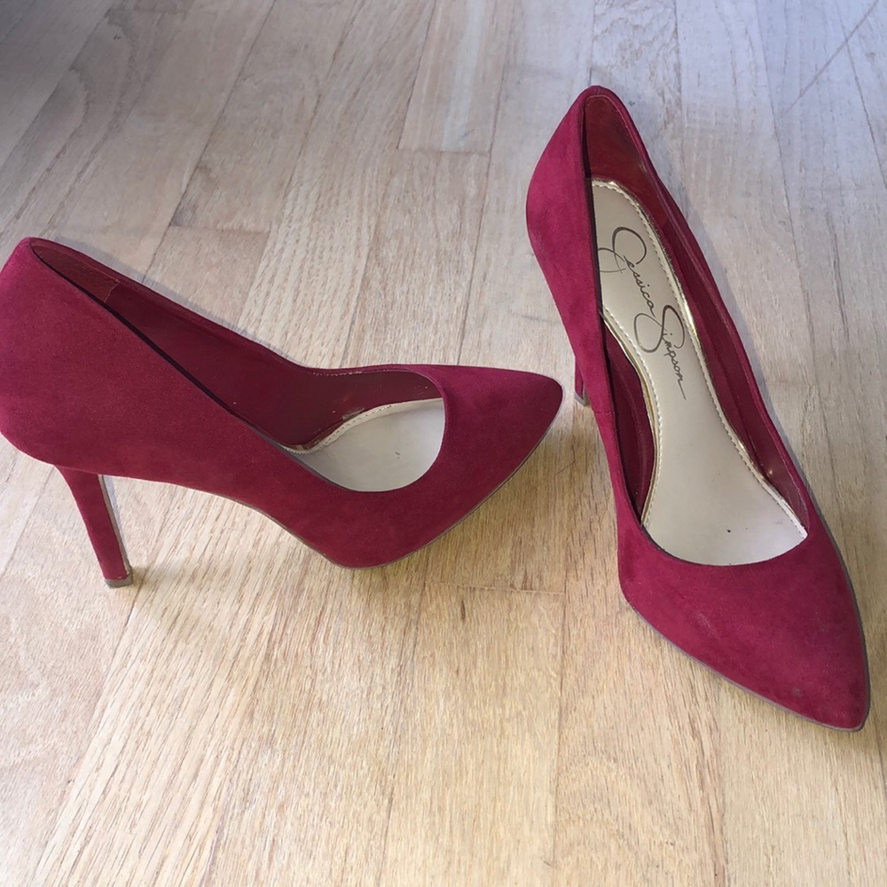 Jessica Simpson Red Heels